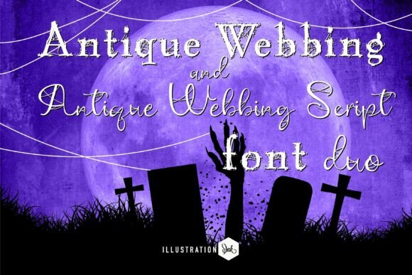 Antique Webbing Duo Font