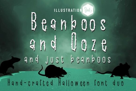 Beanboos and Ooze Duo Font