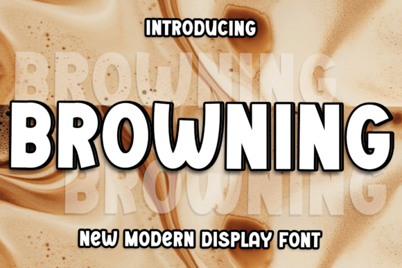 Browning: A Festive Font for Business Magic