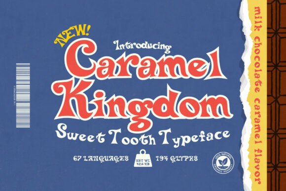 Caramel Kingdom Font for Creative Campaigns