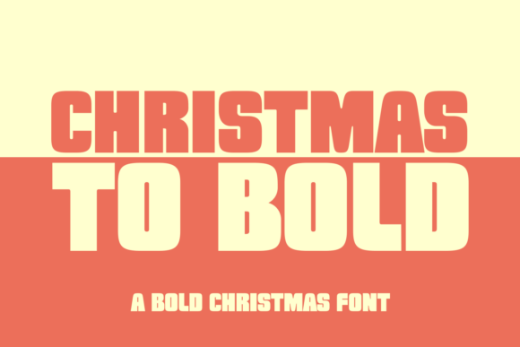 Christmas to Bold Font Review for Handmade Sellers