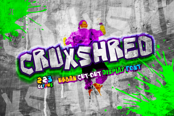 Cruxshred Display Font: A Web Designer's Review for Bold Digital Branding