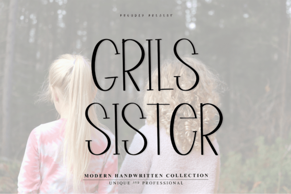 Grils Sister Font for Web Design