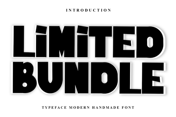 Limited Bundle Display Font for Bold Branding