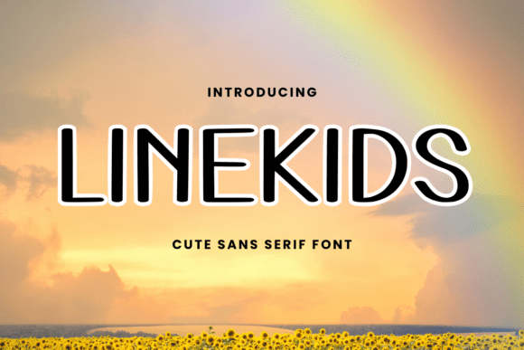 Linekids: A Handwritten Font for Creative Projects