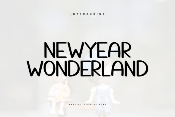 Newyear Wonderland Handwritten Font for Display Campaigns