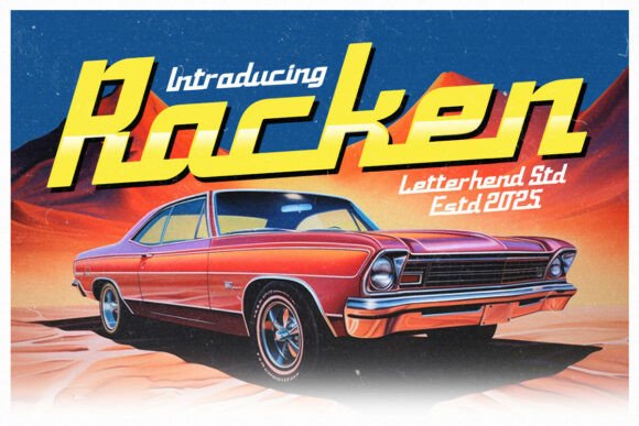 Racken Font for Bold Branding