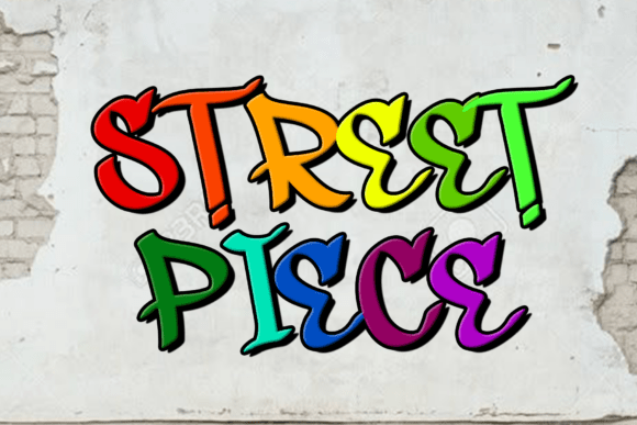 Street Piece Font for Creative Projects