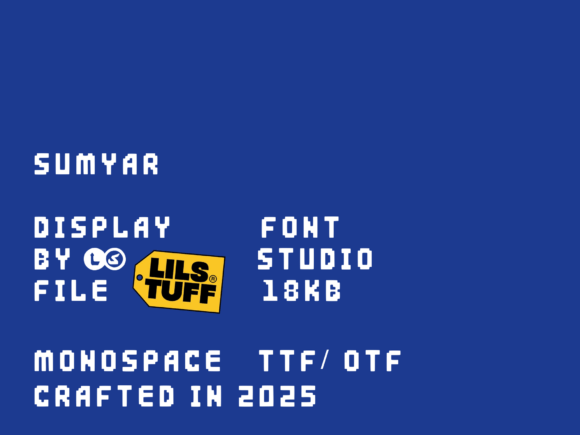 Sumyar Monospace: A Bold Font for Business Branding