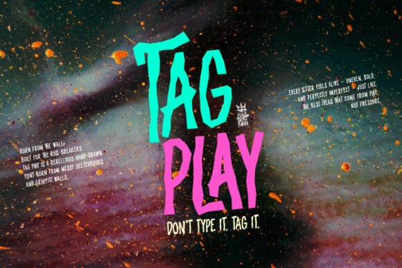 Tag Play Font for Bold Campaigns
