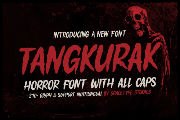 Tangkurak Font for Creative Makers
