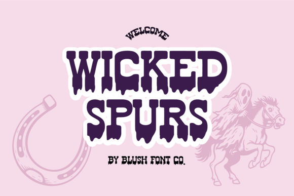 Wicked Spurs Font for Halloween Campaigns