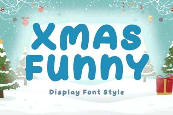 Xmas Funny Display Font for Standout Campaign Visuals